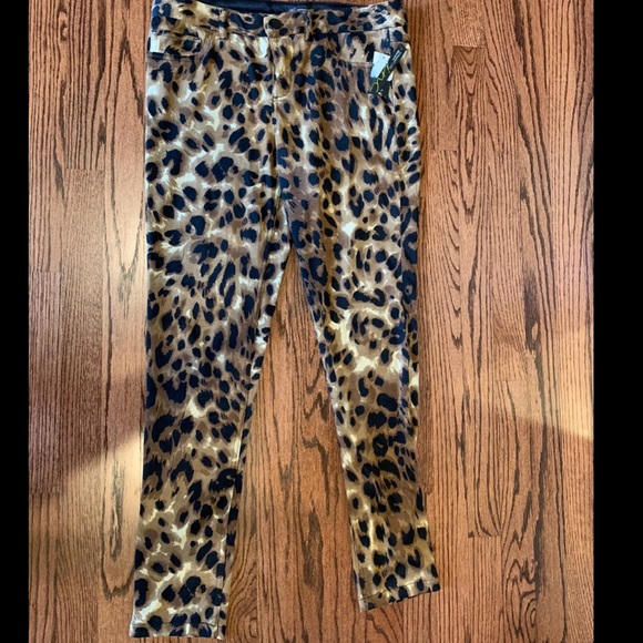 Cheetah Print Pants - Picture 1 of 3